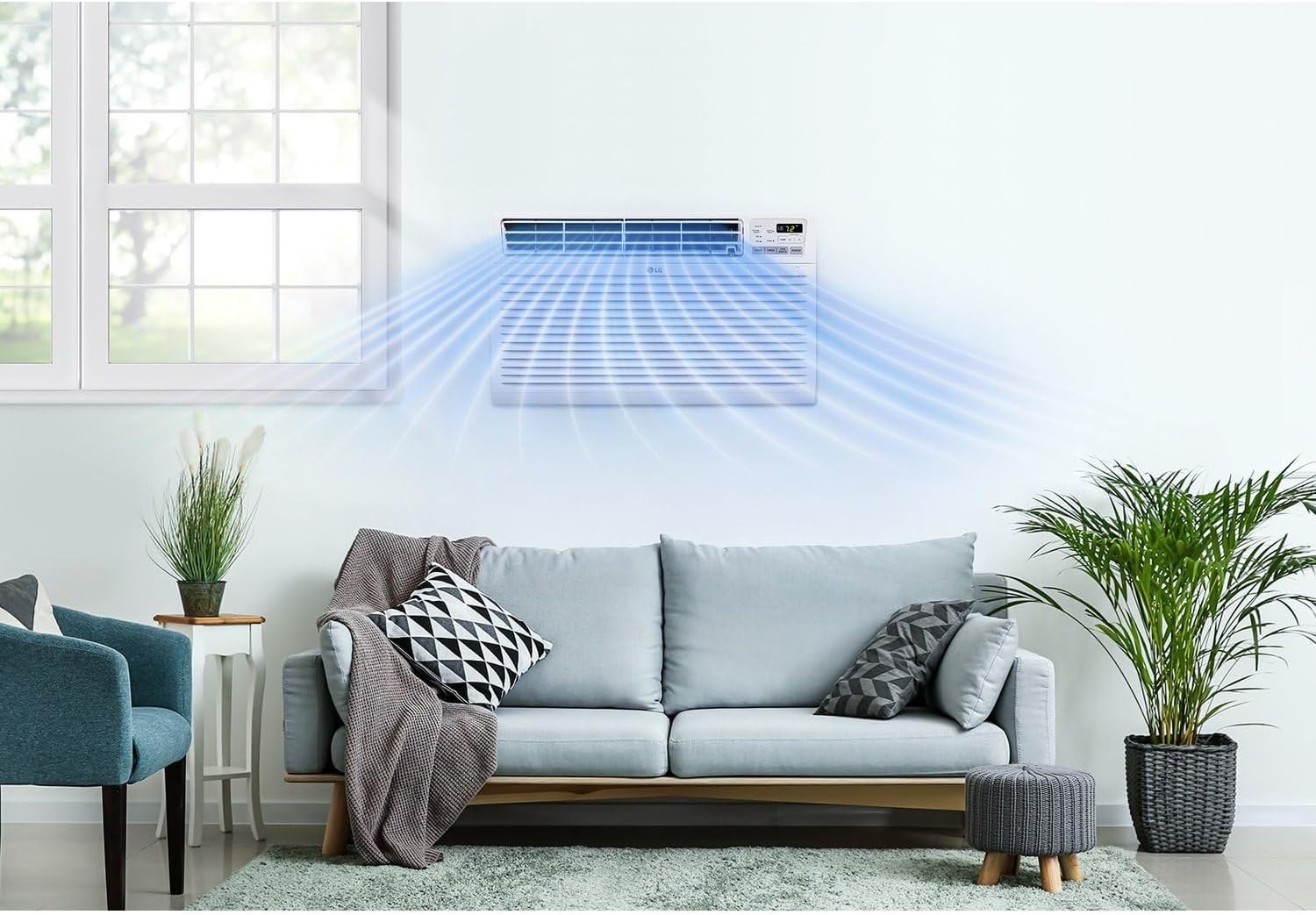 Remote-Controlled 11,800 BTU Air Conditioner – Cools Up to 530 Sq Ft Efficiently