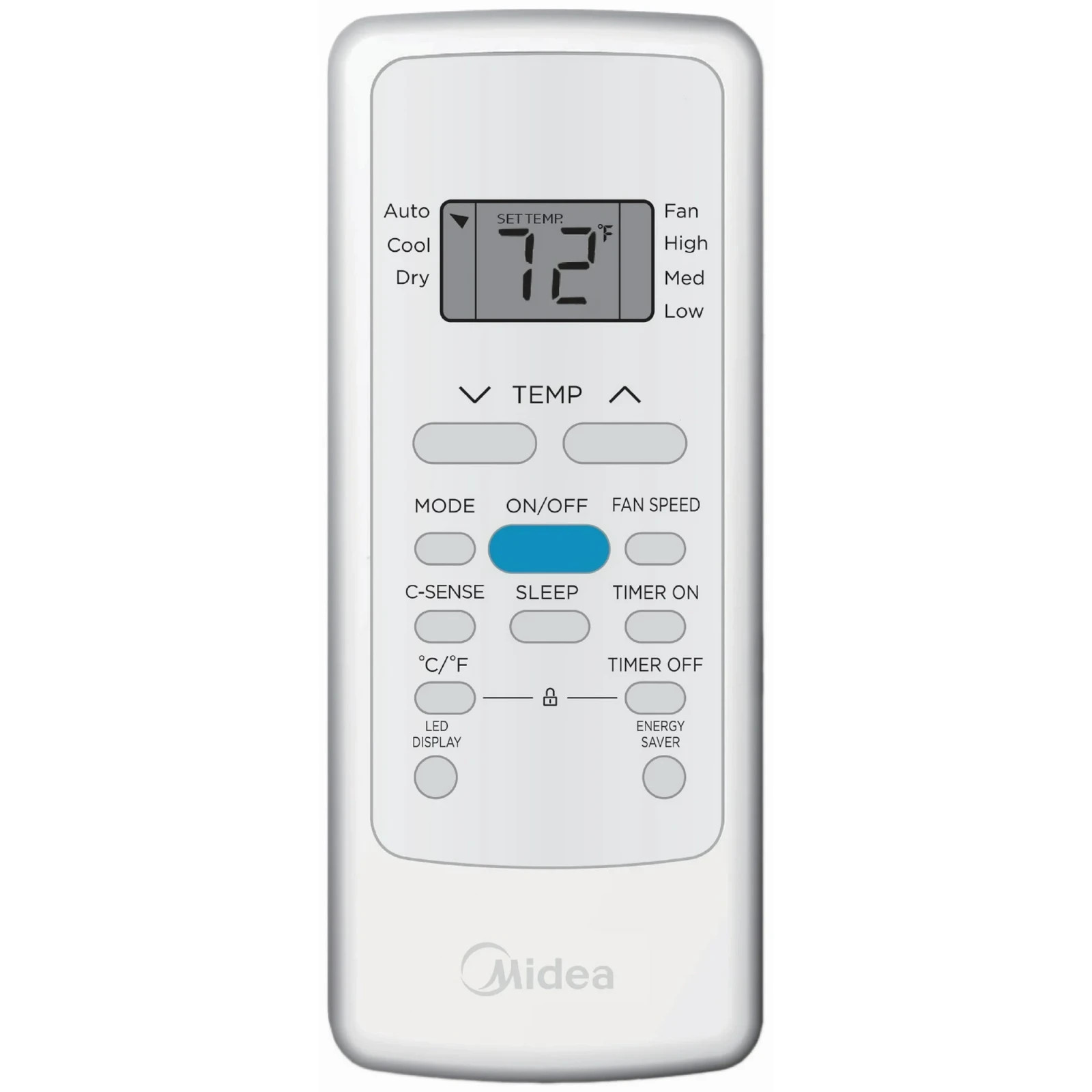 Midea 5,000 BTU Window Air Conditioner, Remote, Programmable Timer, White
