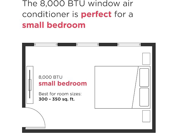 Frigidaire 8,000 BTU Smart Inverter Window Air Conditioner WiFi Energy Star Cert