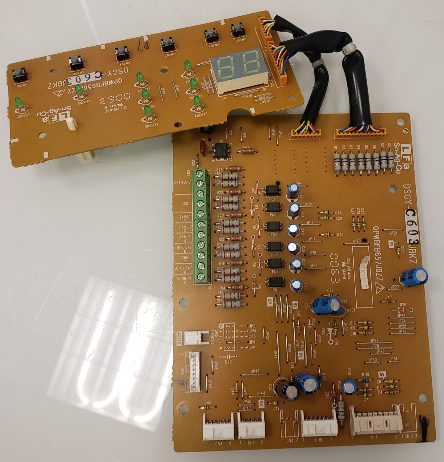 DSGY-C603JBKZ QPWBFB656JBZZ OEM control Panel of Sharp Wall Unit Air Condition