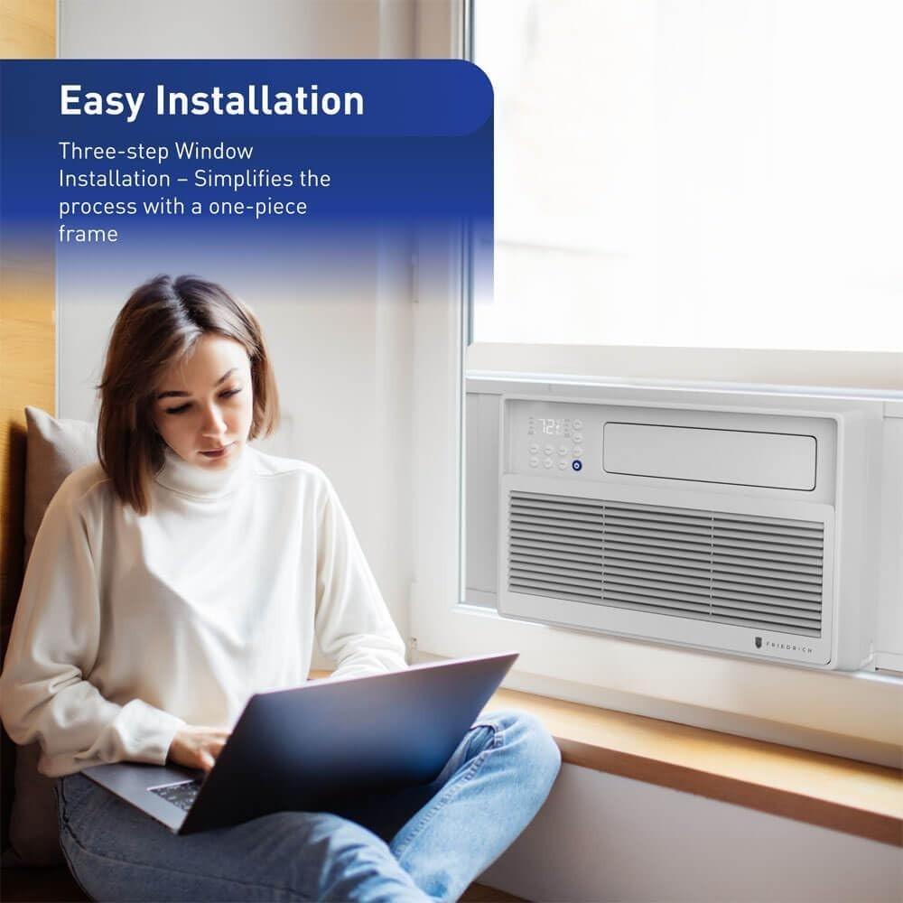 Friedrich Chill Premier 8,000 BTU Dual Inverter Smart Window Air Conditioner