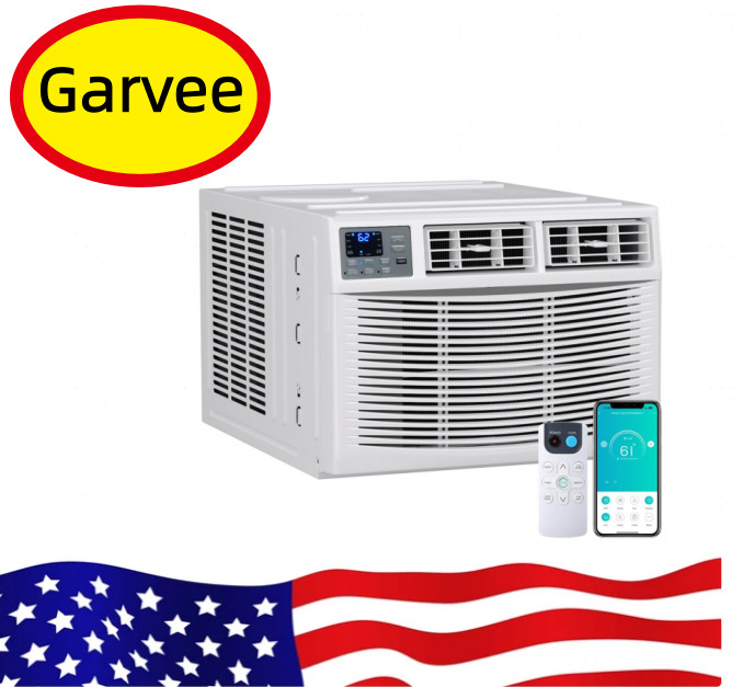 23200 BTU Window Air Conditioner with Heat, App & Voice Control Quiet 4 Mode AC