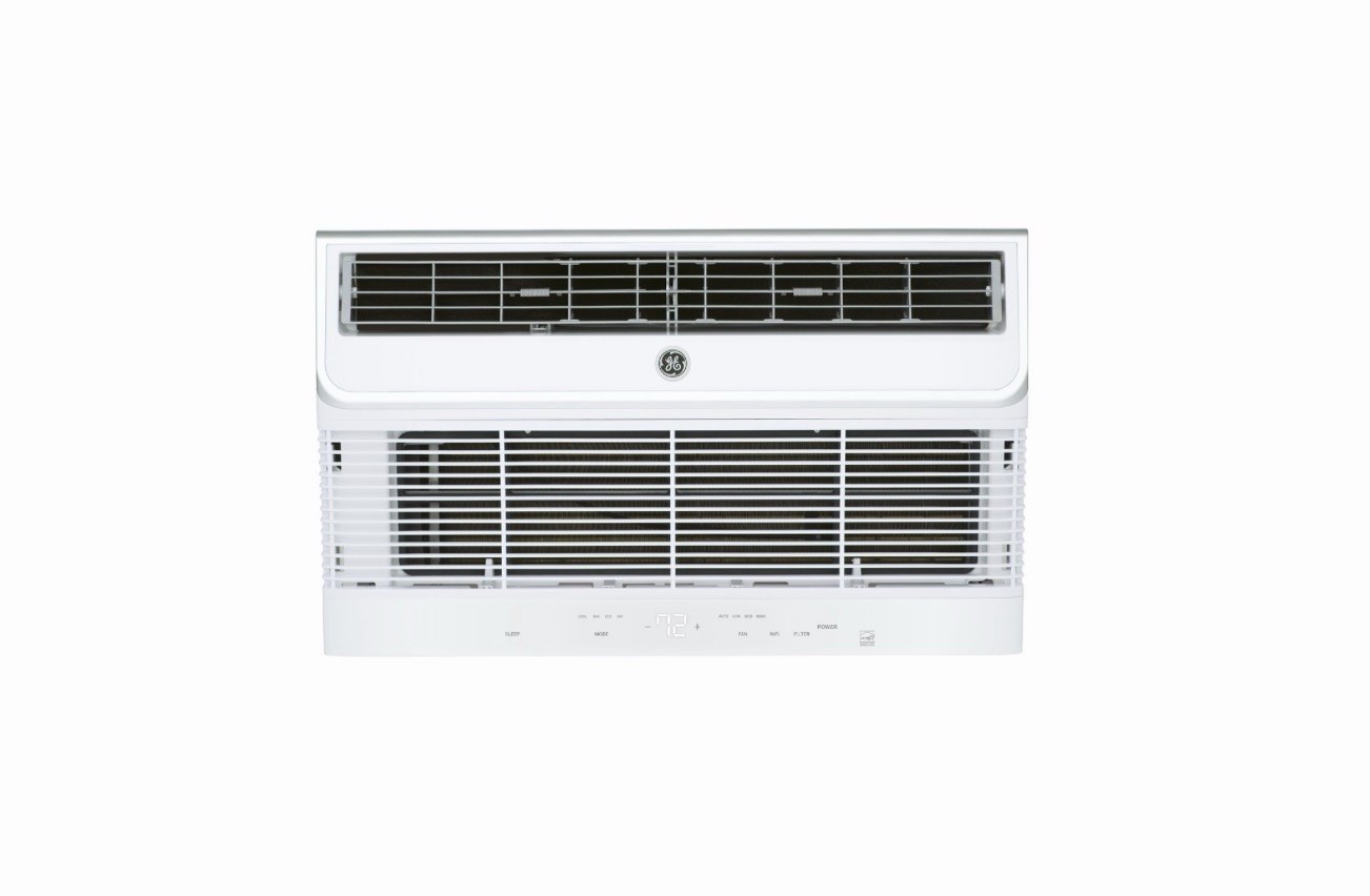 GE AJCM12DWH Built-In Room Air Conditioner, 230/208v, 12,000 BTU Cool Only