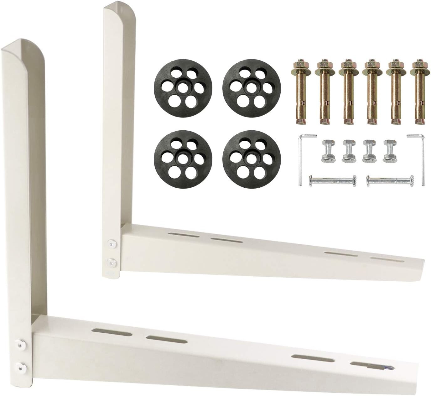 Heavy-Duty Steel Mounting Bracket for Mini Split AC – Versatile – 7000-24000 BTU