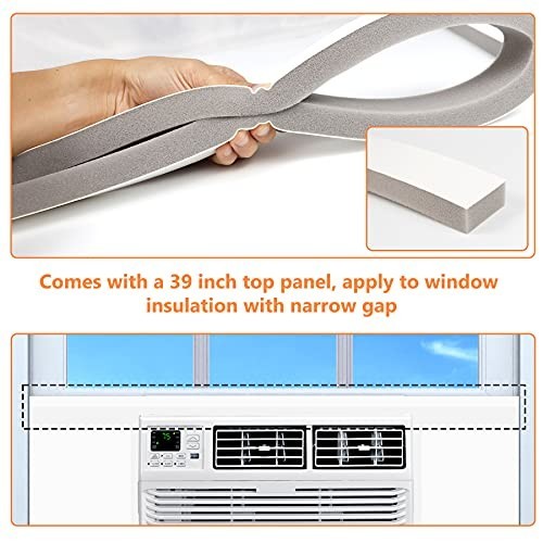 Window Air Conditioner Insulated Foam Panels – Winter Surround Insulation, Top S