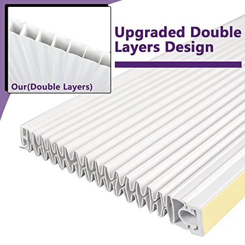 Window AC Side Panels, Double Layers Air Conditioner Insulation Panels Kit,