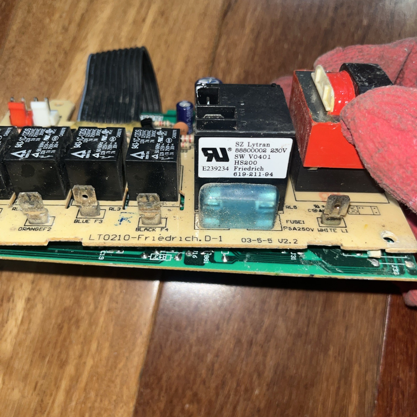 Friedrich 619-211-94 88800002 Panel Control Board