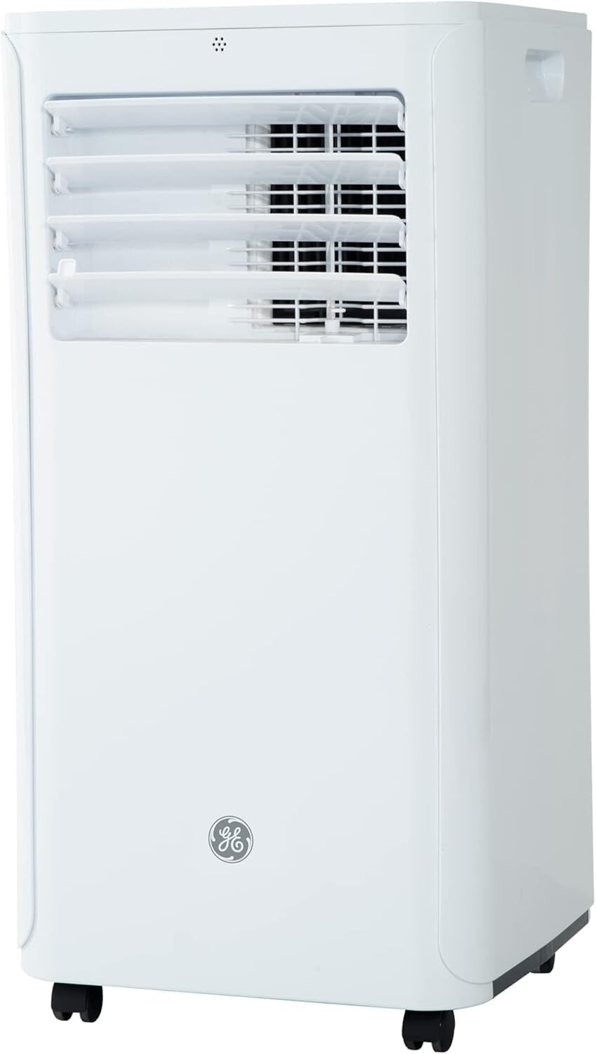 GE 6,000 BTU DOE Portable Air Conditioner Compact 3-in-1 AC Dehumidifier