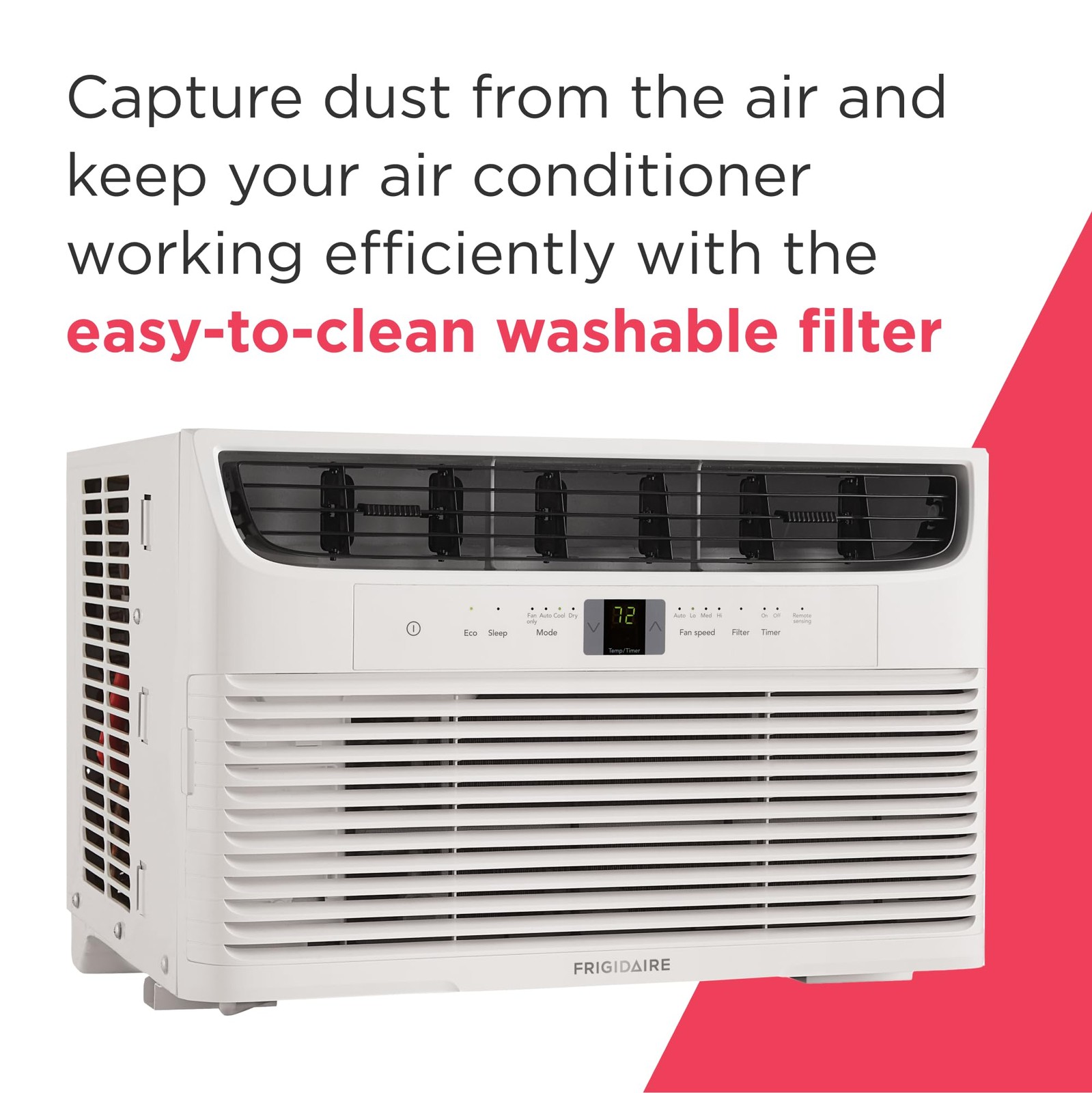 Frigidaire 6,000 BTU Window Air Conditioner with Remote Control, Cools Up to …