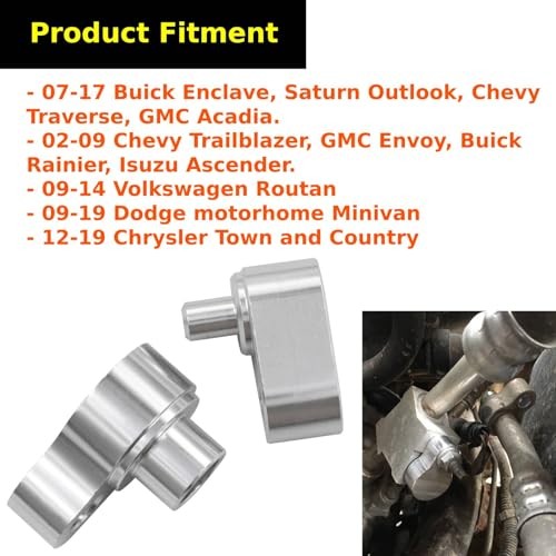 Rear A/C Block Off Kit Air Conditioning Replacement for 2007-2015 Chevy