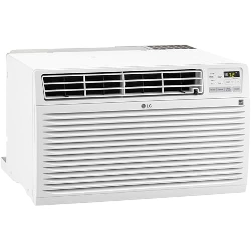 WHITE – LG 14,000 BTU 230V ELECTRONIC THRU THE WALL AC W/REMOTE LT1430CNR