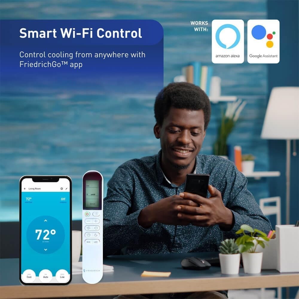 Friedrich Chill Premier 8,000 BTU Dual Inverter Smart Window Air Conditioner