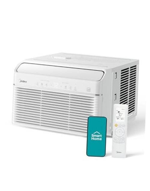 Midea 8,000 BTU Smart Inverter Air Conditioner Window Unit 8,000 BTU with Heat