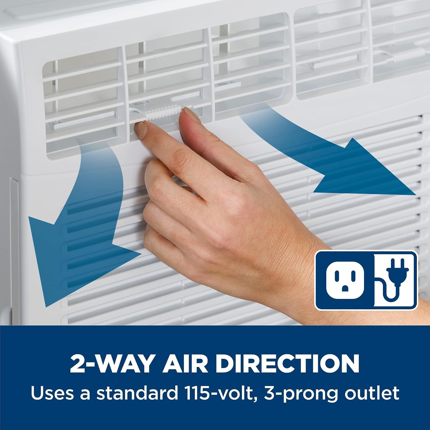 Window Air Conditioner Unit 5 000 BTU for Small Rooms up to 150 sq ft. with