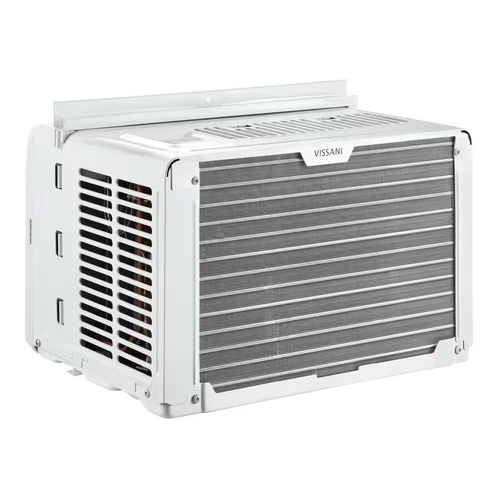 5,000 BTU 115-Volt Window Air Conditioner 150 Sq. Ft. Rooms with Remote in White