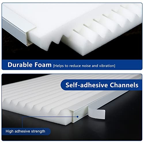 Window Air Conditioner Side Panel Insulated Foam Kit, All Season Protection