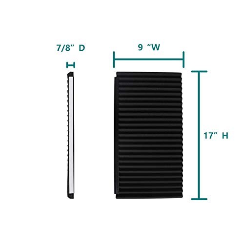 Window Air Conditioner Foam Insulating Panels Kits, AC Units Insulation Black