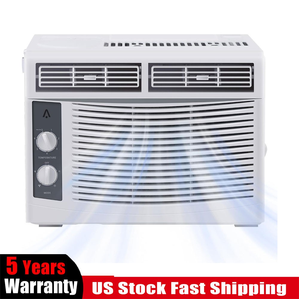 5000 BTU Small Window Air Conditioner Cool up to 150 Sq. Ft. Window Unit