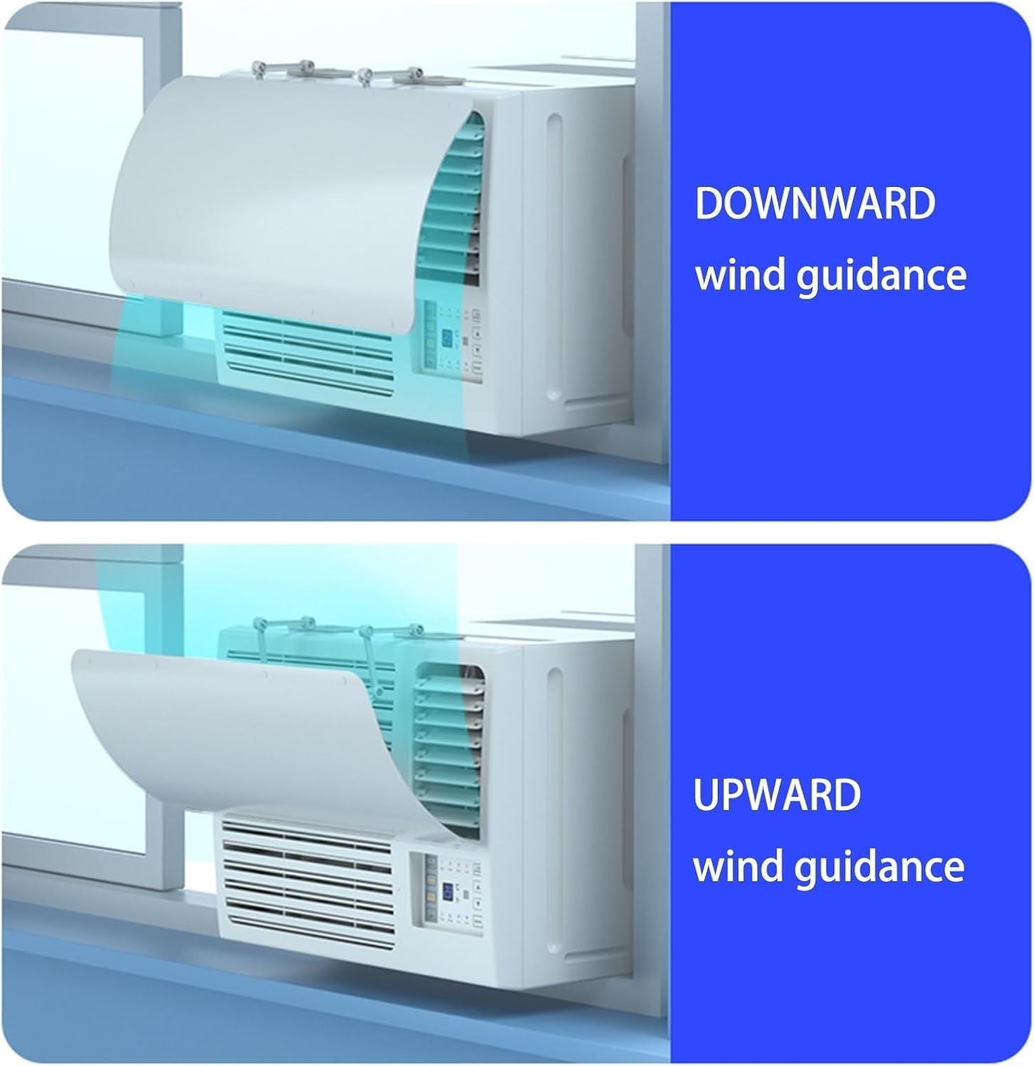 Window Air Conditioners Windshield Universal,Adjustable Angle Air Conditioner…