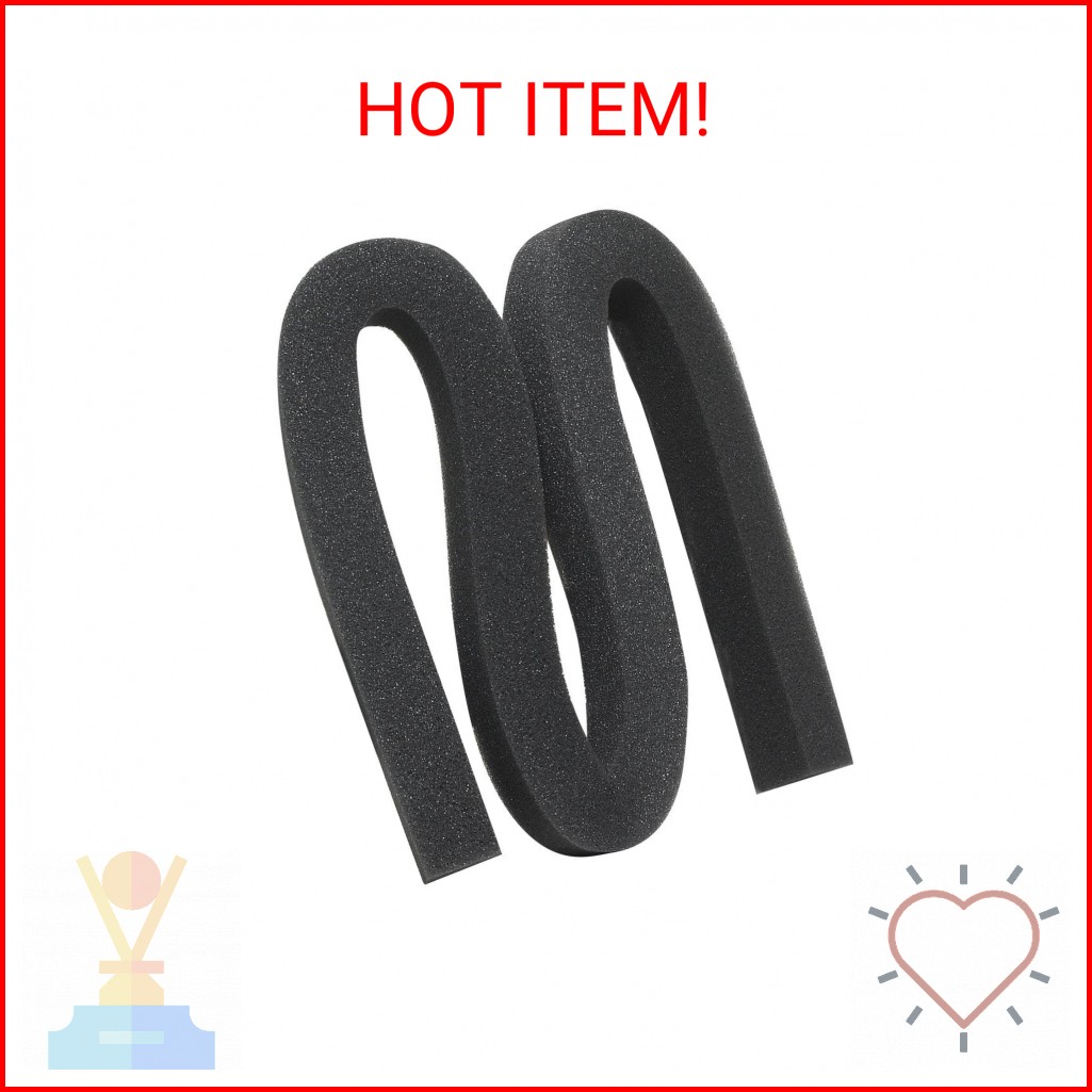 Frost King AC42H Air Conditioner Weatherseal Tape, 1-1/4 by 1-1/4 by 42-Inch,Bla