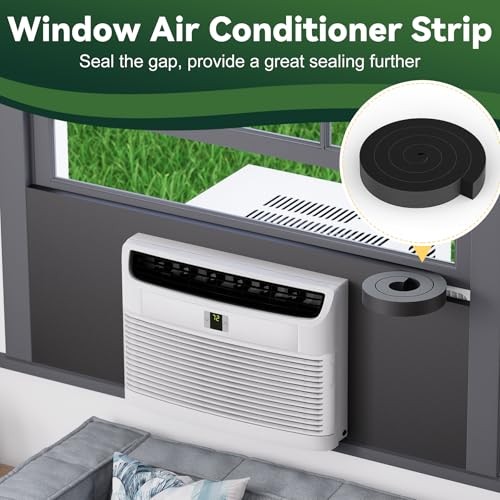 4 Pcs Window Air Conditioner Insulation Foam Panels, 17 x 9 x 1 Inch AC