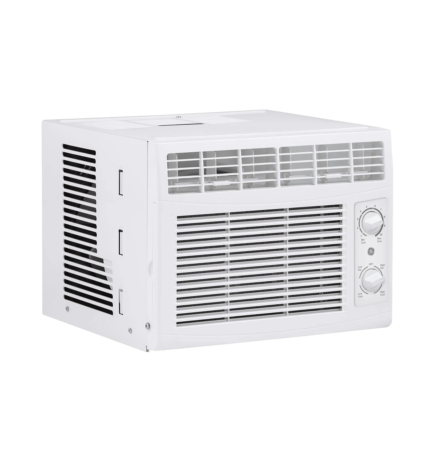 GE 5000 BTU Window Air Conditioner 115V Small Room 150 sq ft White
