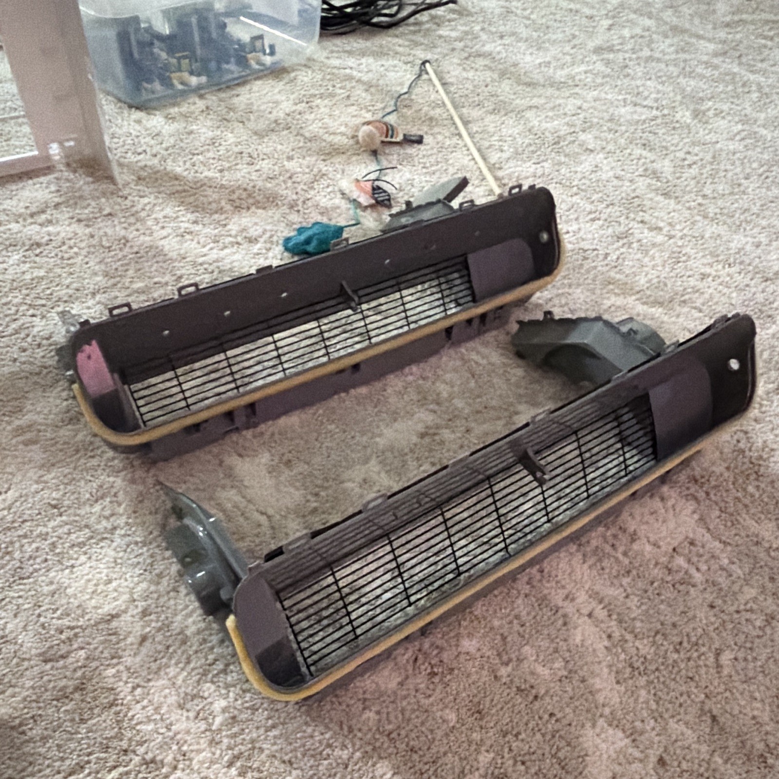 OEM Midea U-Shaped AC Air Vent Louvers Grill Set MAW12V3QWTQC