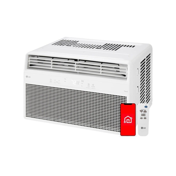 LG 8,000 BTU Smart Wi-Fi Enabled Window Air Conditioner LW8024RSMY Refurbished