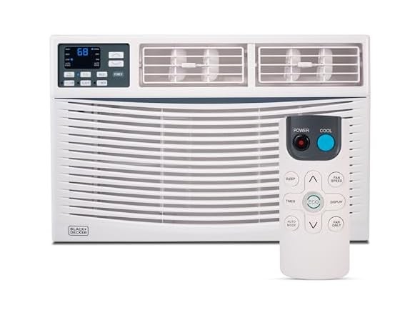 BLACK+DECKER BWAC08WTB 8,000 BTU Window AC