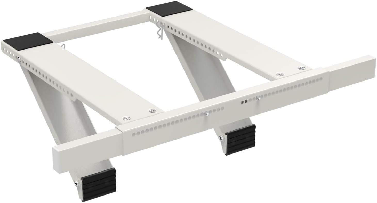 No-Drill Window AC Bracket – Safety Features, Adapts to 24-38″ Windows
