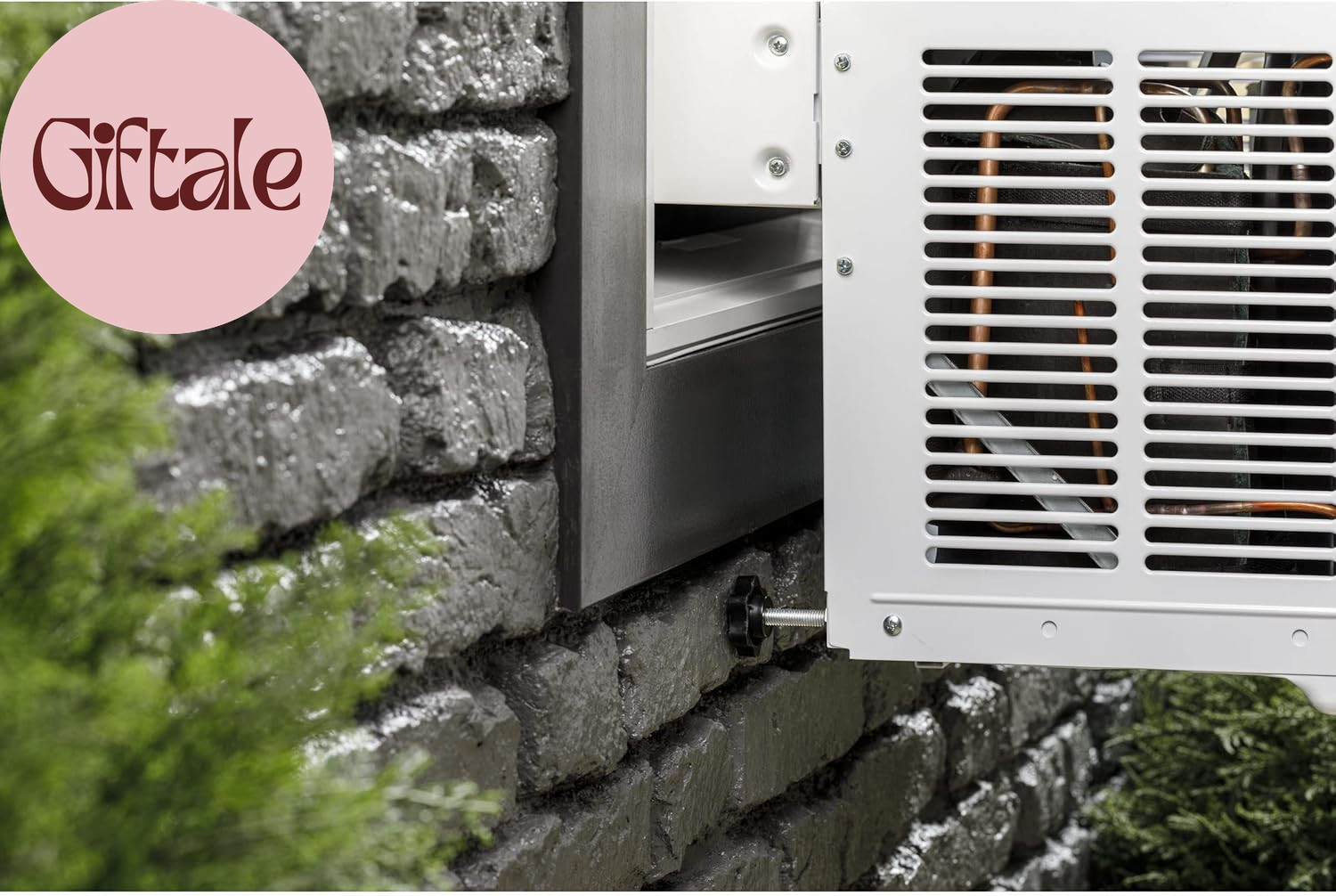 GE Clearview Window Air Conditioner Unit, 8,300 BTU, U-Shaped Adjustable Depth,