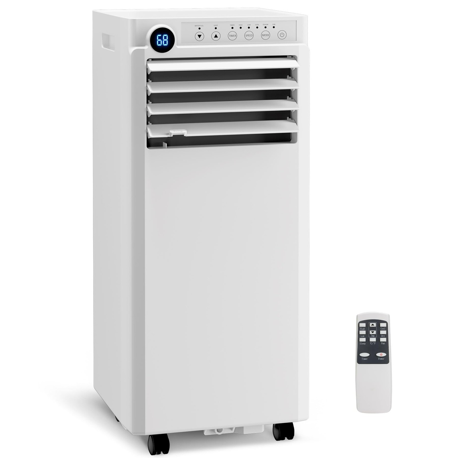 Portable Air Conditioner 10000 BTU / 8000 BTU AC Unit Cooling Dehumidifier & Fan