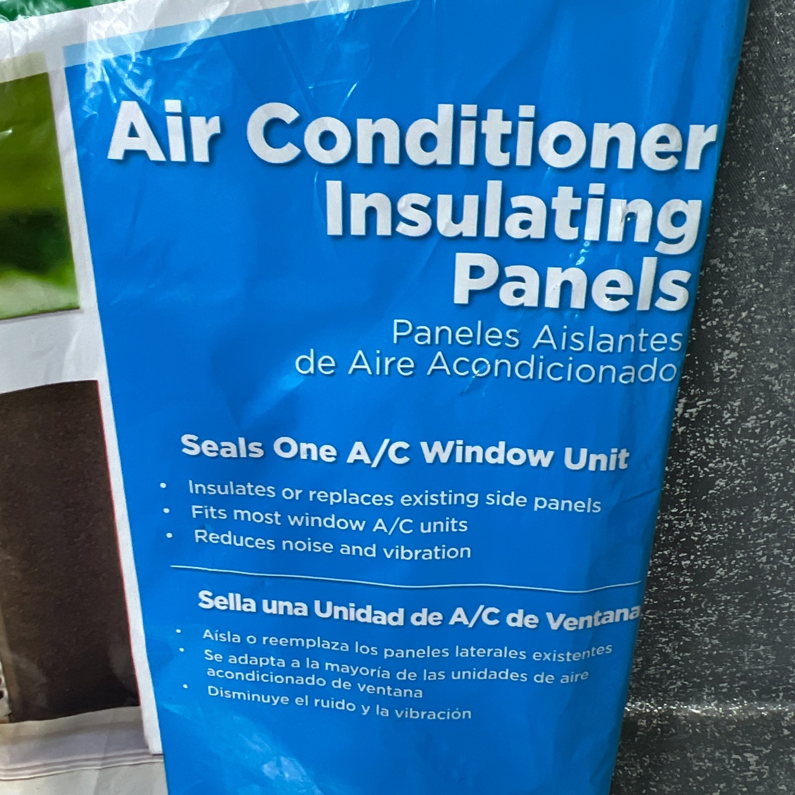 Duck Brand Foam Window Air Conditioner Insulating Panels 18in x 9in x .88in New