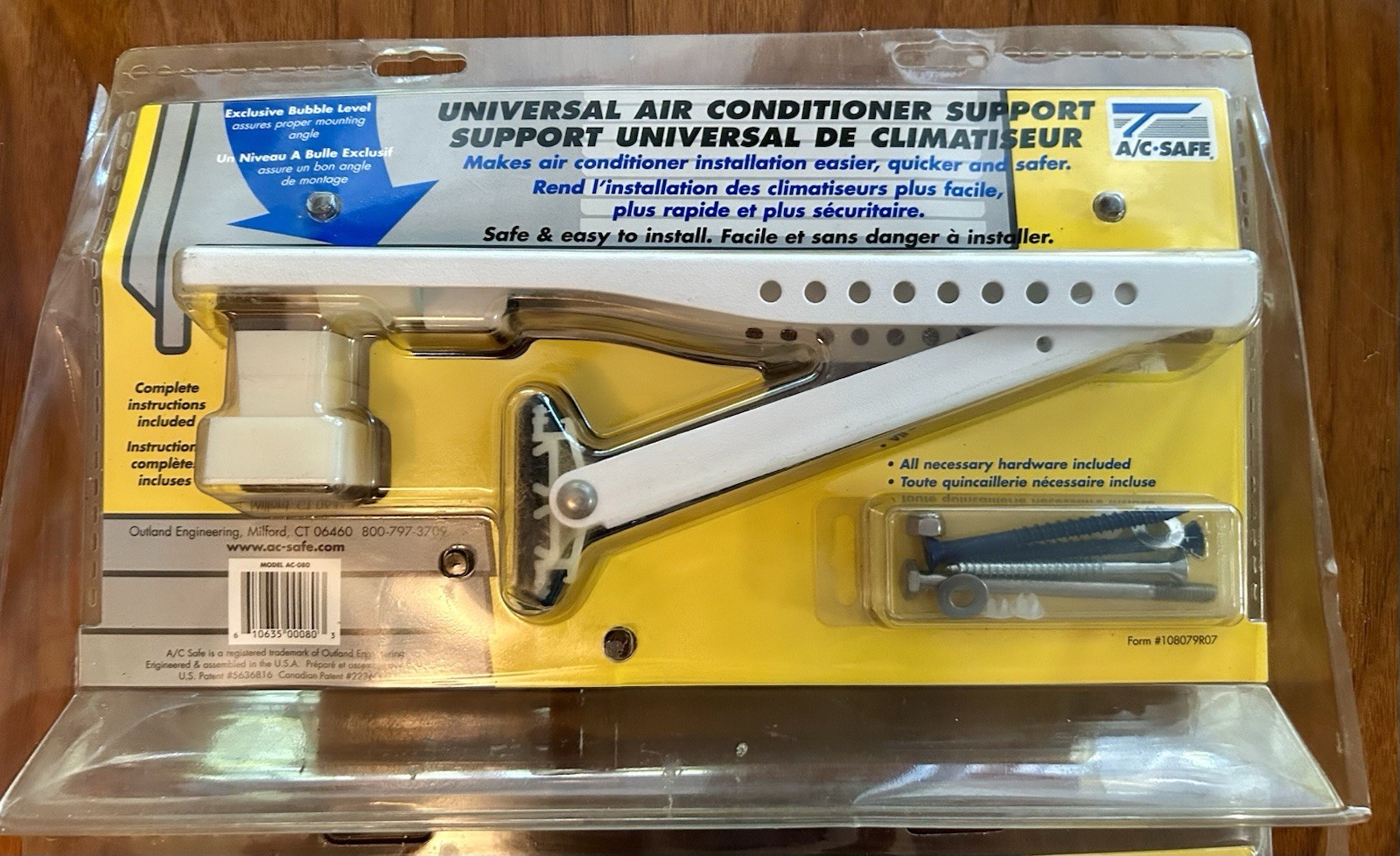 2 A/C Safe Universal Air Conditioner Supports Model AC-080 New Sealed Mount Brac