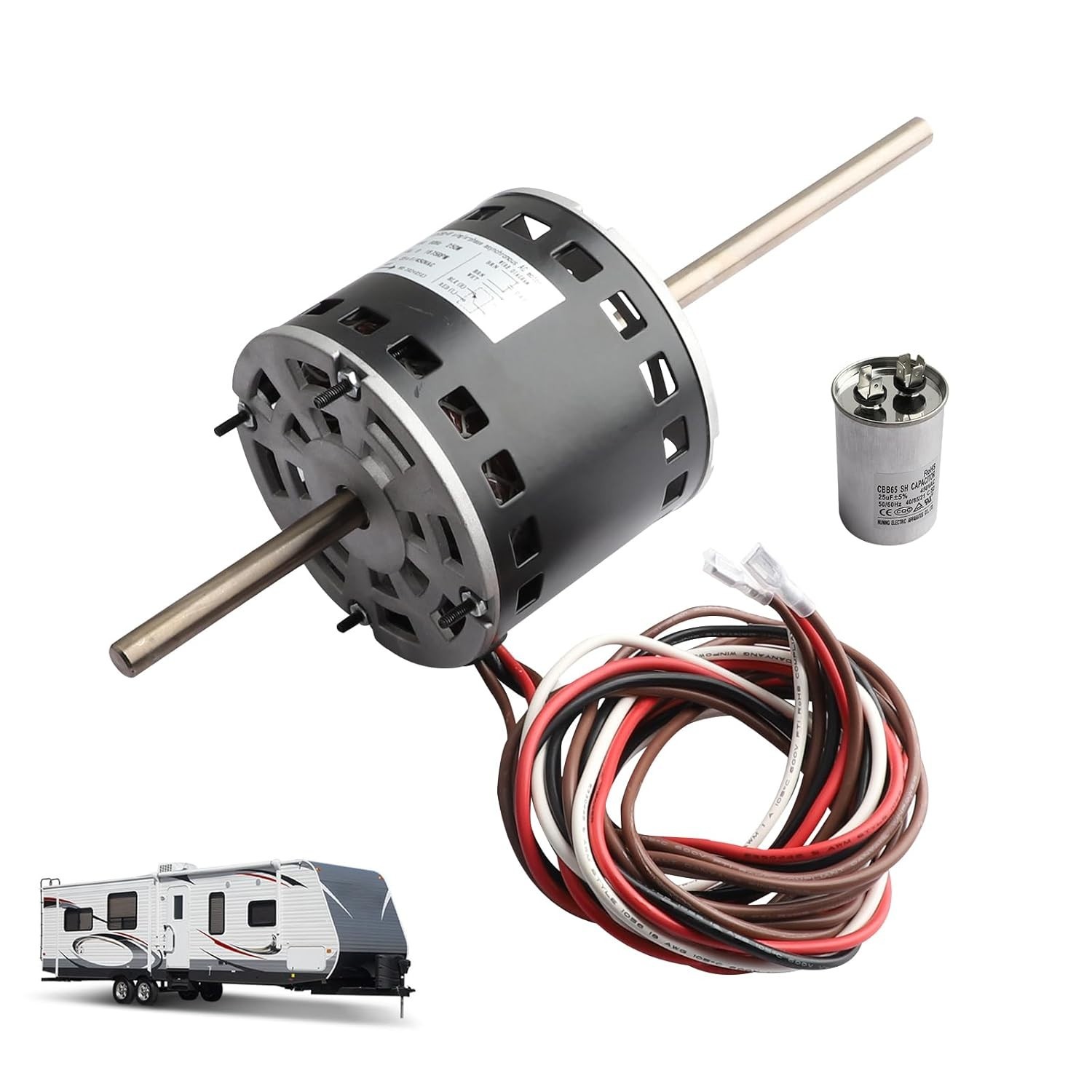 High-Performance RV Air Conditioner Condenser Fan Motor