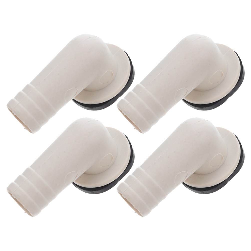 4 Pcs Air Conditioner Water Drain Tube Condensate Connector Ac Unit