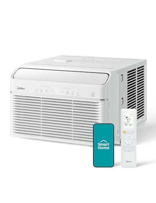 Midea 8,000 BTU Smart Inverter Air Conditioner Window Unit 8,000 BTU with Heat