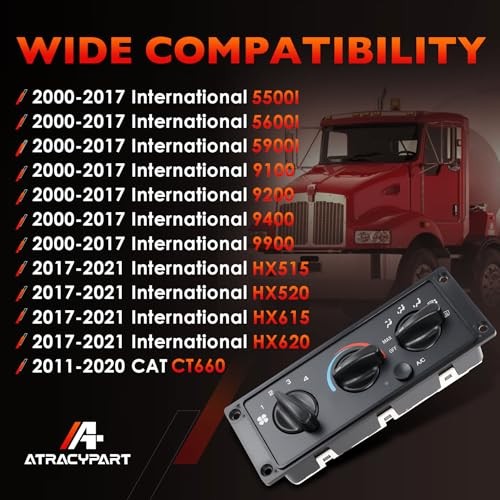 3518702C93 A/C Hearter Climate Control Module Panel 2000-2021 International