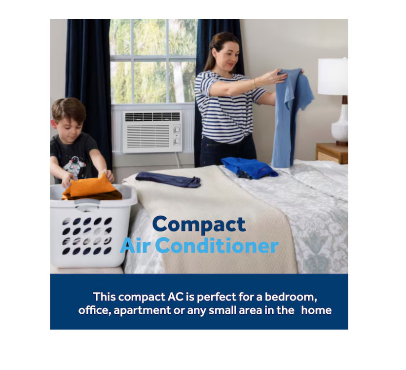 GE Small Room Window Air Conditioner , ( 115-Volt , 5000-BTU )