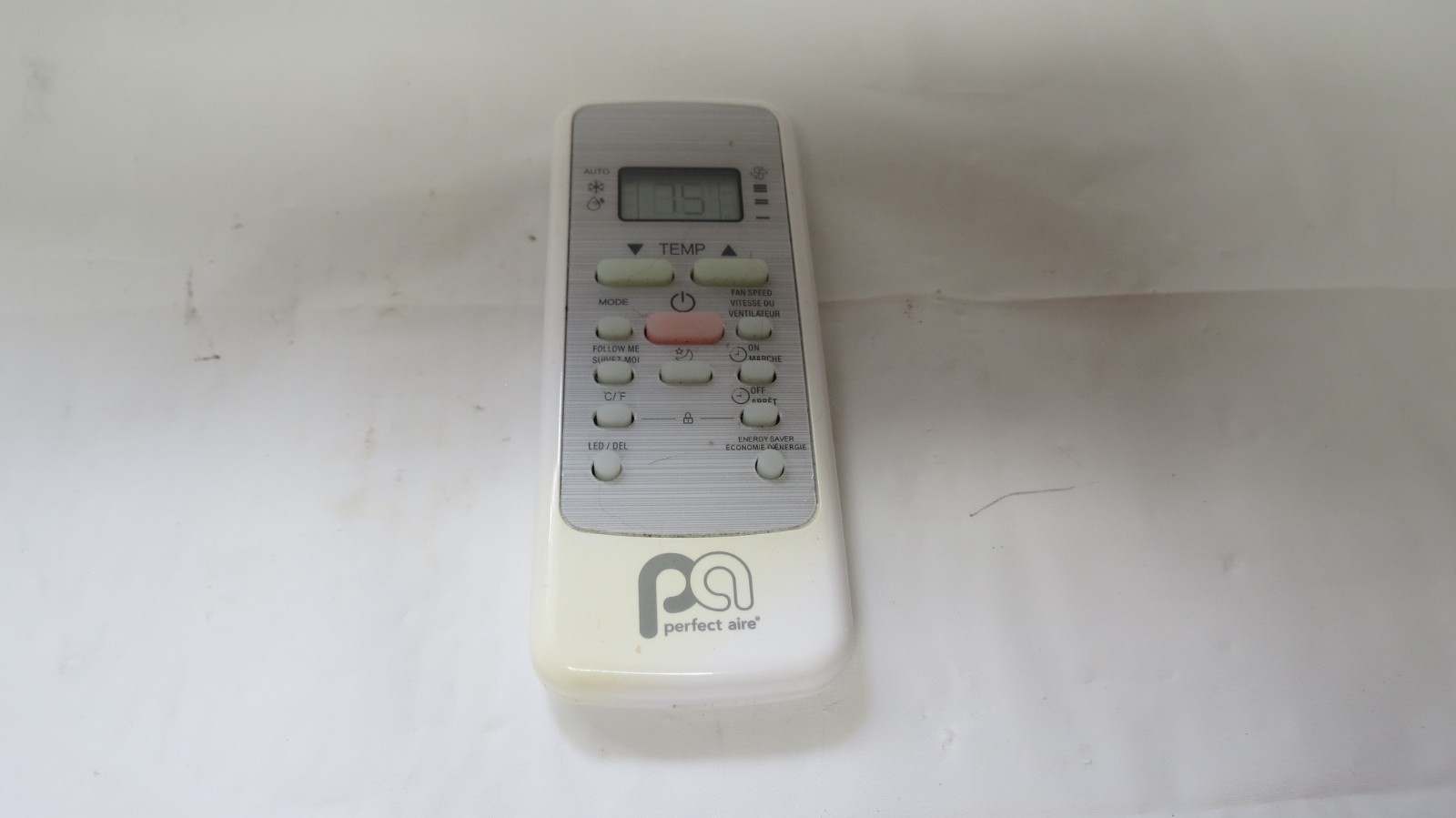 5,000 BTU Perfect Aire Remote RG51G (1) /CEFU1 Air Conditioner A/C 3 Volt DC