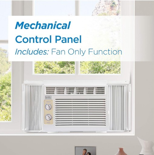 Black & Decker BD06WT6 5,000 BTU Window Air Conditioner with Remote