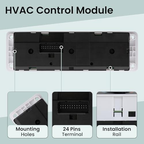 Climate Control Module 599-008, HVAC A/C Control Panel Compatible for