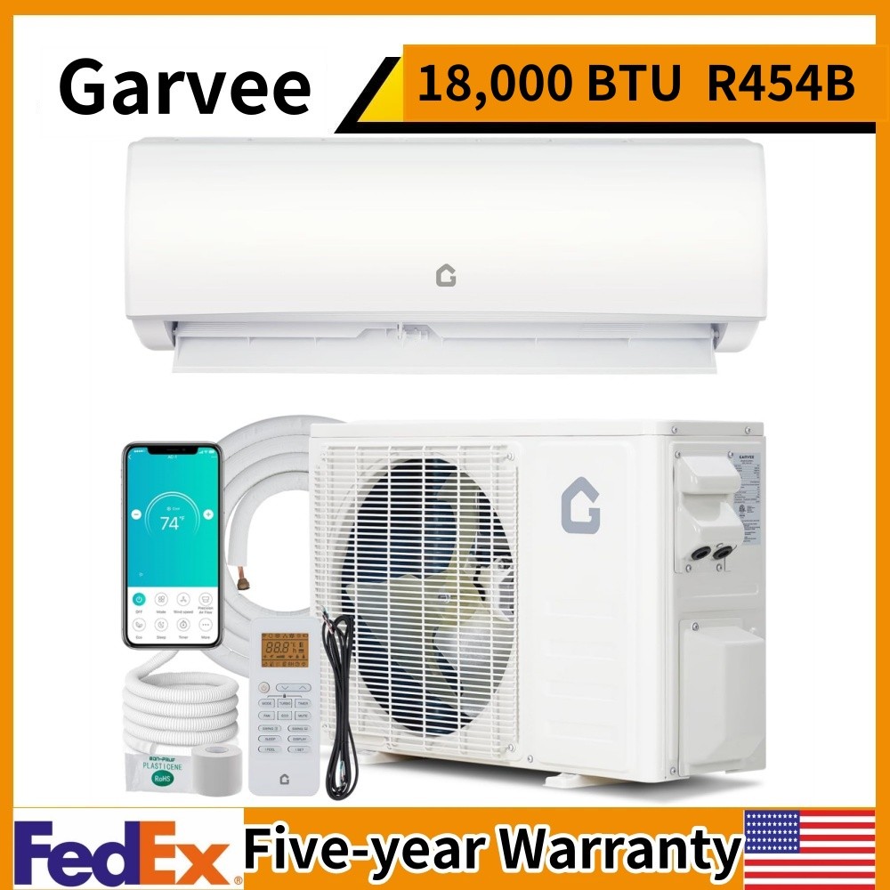 🌞18000BTU Mini Split Air Conditioner AC & Heater Wall-Mounted 23 SEER2 R454B