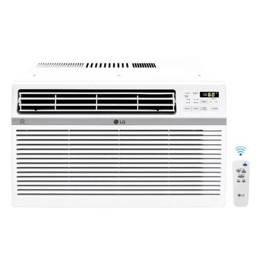 White – LG 18,000 BTU 208/230V, 15AMP ELECTRONIC SMART WAC W/REMOTE LW1821ERSM