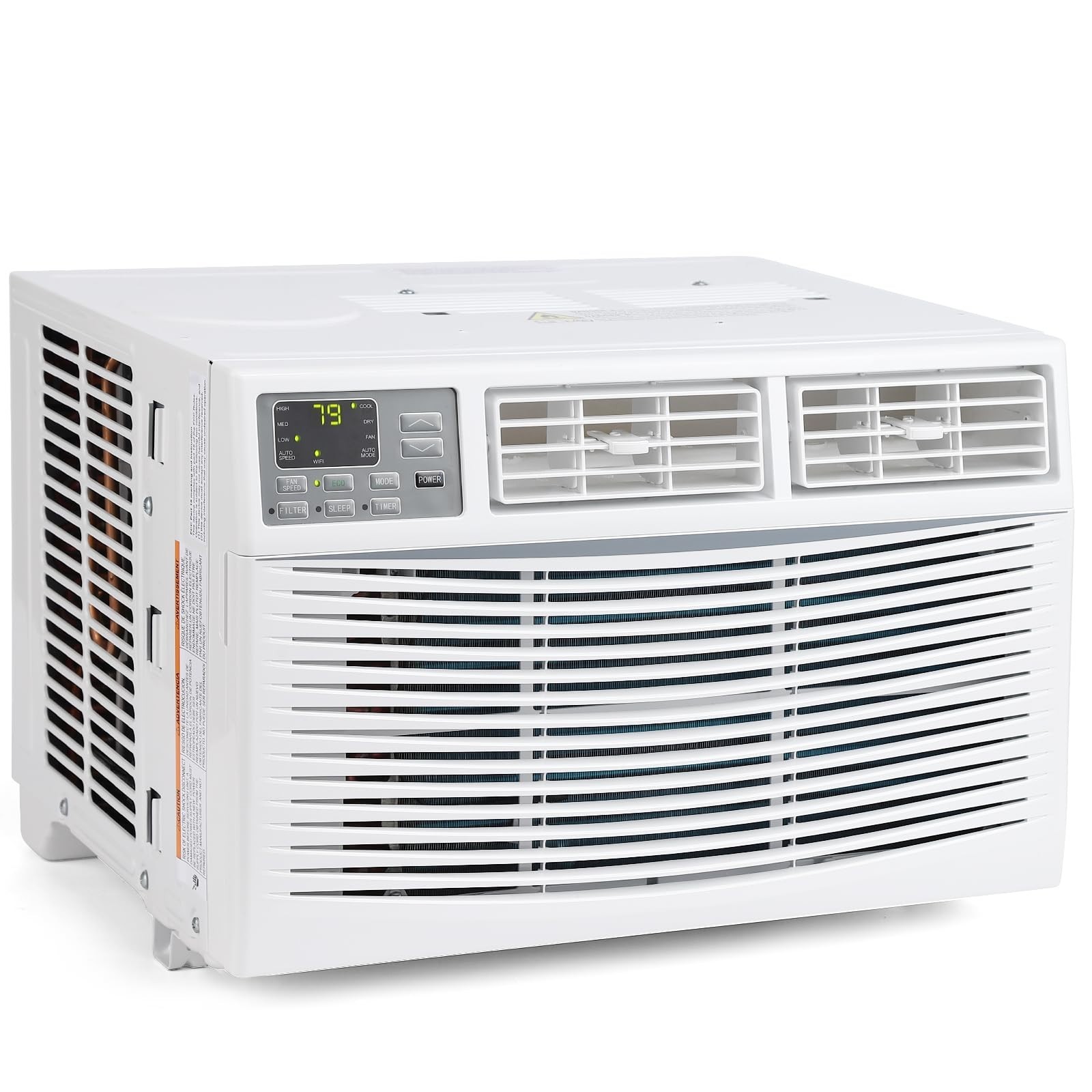 8000 BTU Window Air Conditioner Quiet Window AC Unit w/ Remote 115V 350 Sq. Ft.
