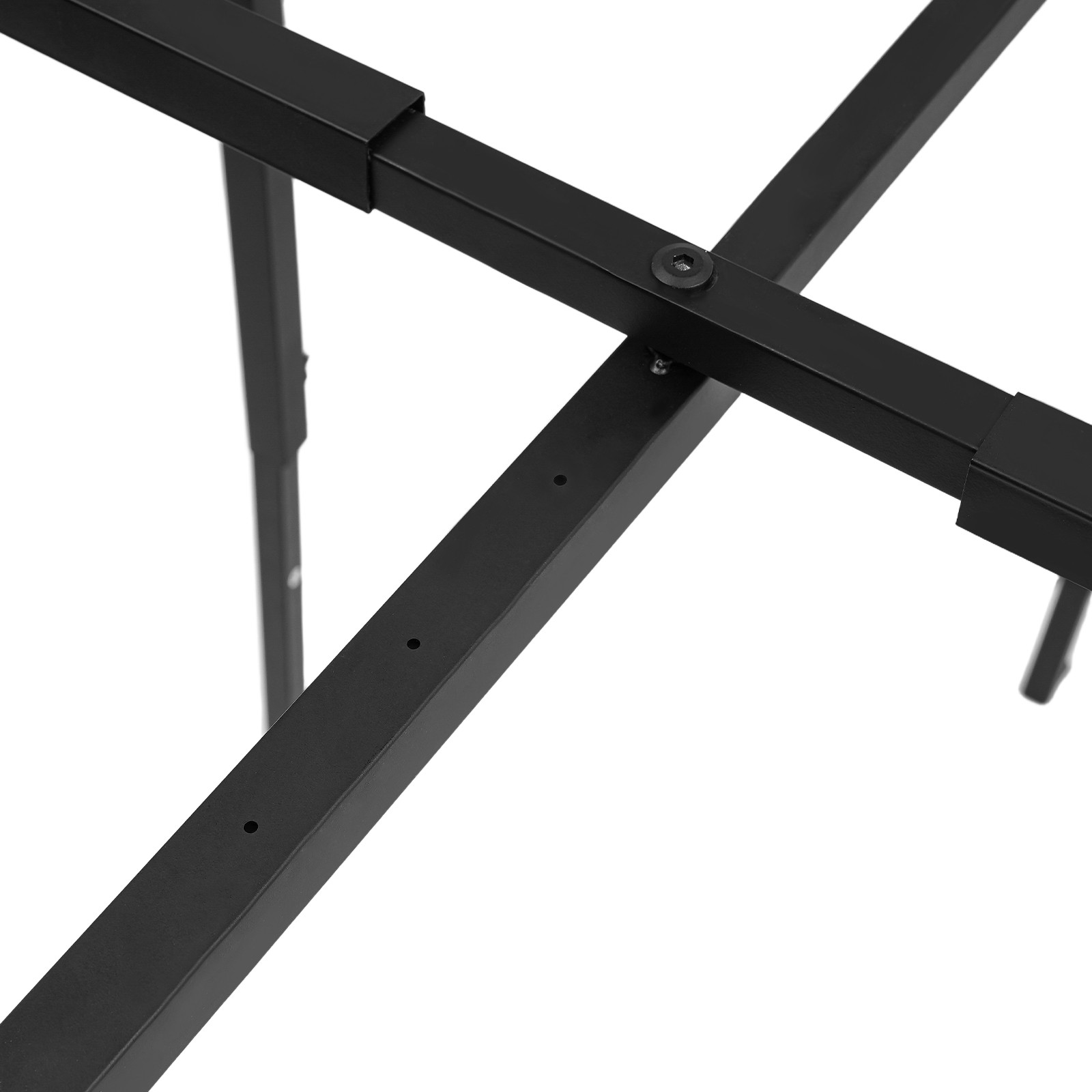 Ac Security Cage, Air Conditioner Cage, Adjustable Air Conditioner Cage Black