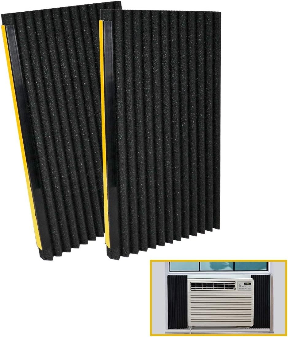 Window Air Conditioner Foam Insulation Panels,AC Side Insulating Panel Kit,2 …