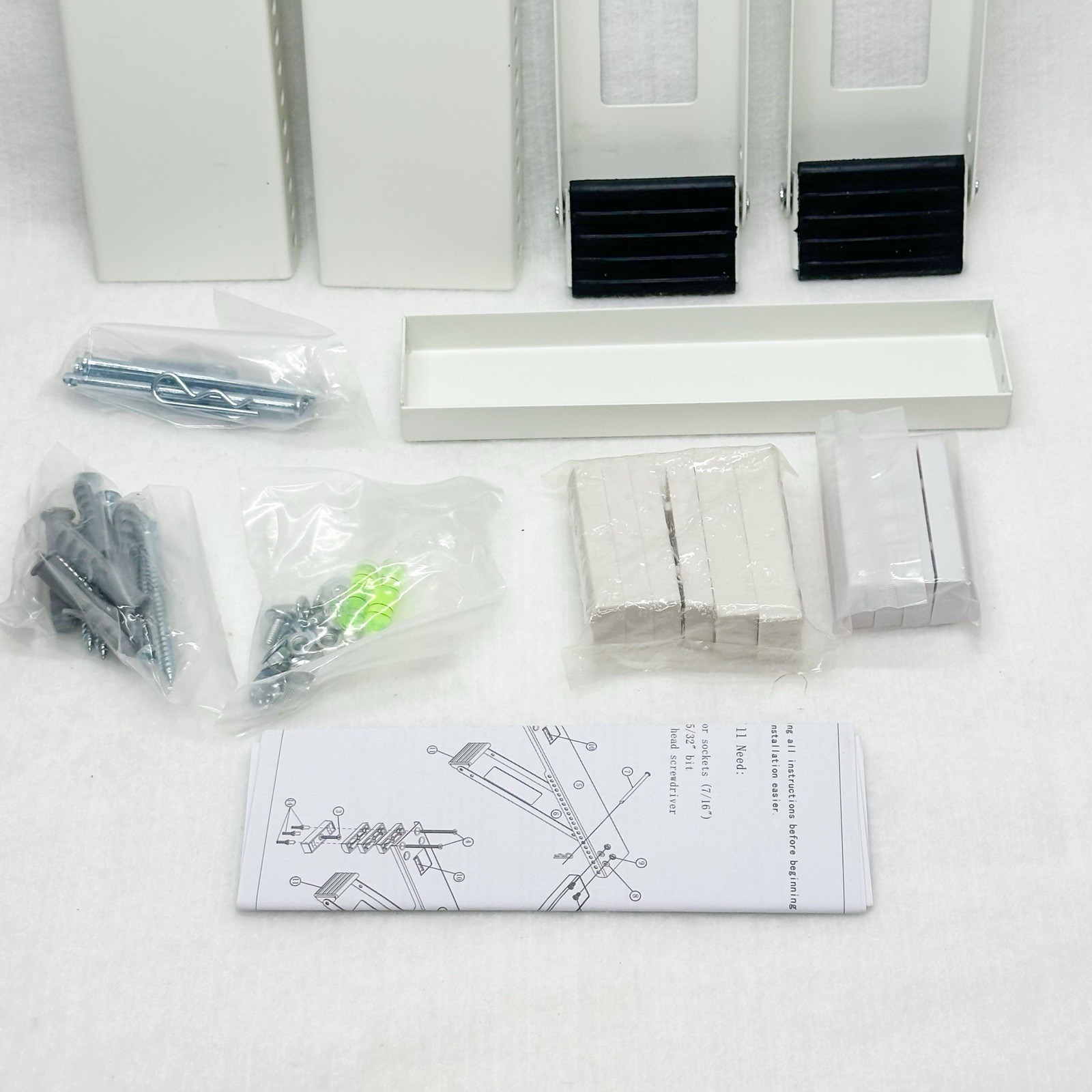 Qualward Air Conditioner Bracket Window AC Support Brackets Heavy Duty 180LBS
