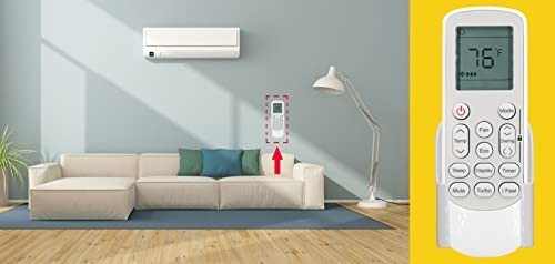 Replacement Remote Control for Mini Split AC Air Conditioner Fahrenheit Celsius
