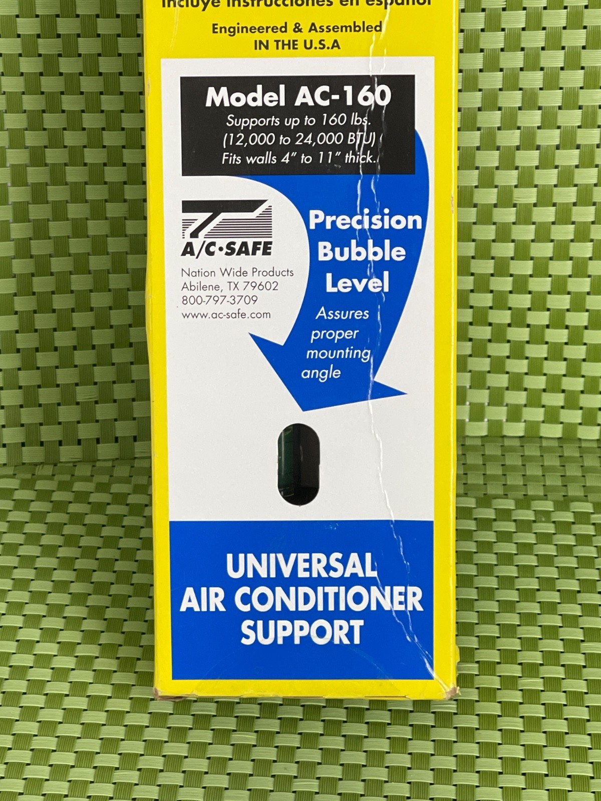 New Sealed A/C Safe Heavy Duty Universal Air Conditioner Support up to 160lbs